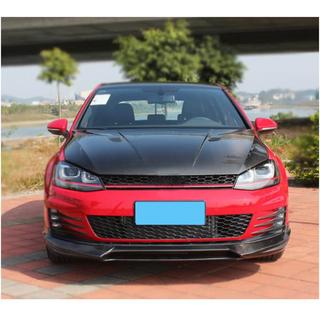 Lip delantero V1 para parachoques (para GTI HB 2012-2017, Carbono) foto 2