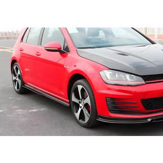 Faldones Laterales (para GTI HB 2012-2017, Carbono) Volkswagen Golf 7/E-Golf 2012-2020 foto 1