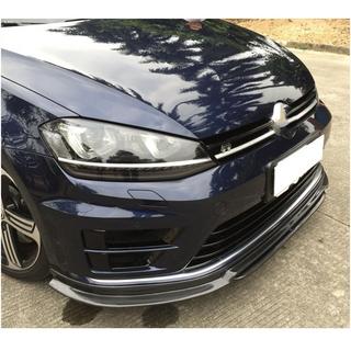 Labio delantero parachoques (para R/R-Line 2012-2017, Carbono) Volkswagen Golf 7/E-Golf 2012-2020 foto 3