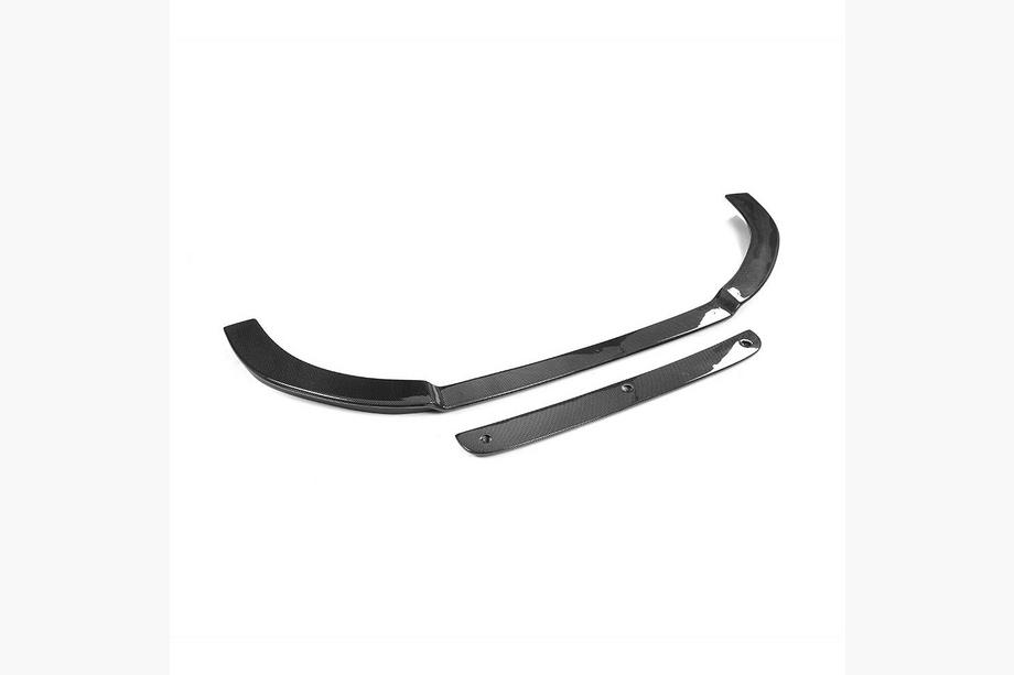 Volkswagen Golf 7/E-Golf 2012-2020 Labio delantero parachoques (para R/R-Line 2012-2017, Carbono) Foto 4
