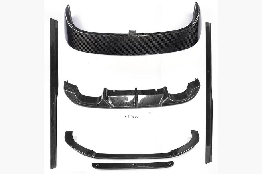 Volkswagen Golf 7/E-Golf 2012-2020 Kit completo de carrocería de carbono (para R/R-line HB 2012-2017, Carbono) Image