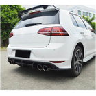 Volkswagen Golf 7/E-Golf 2012-2020 Difusor de Parachoques Trasero (para R-Line HB 2012-2017, Carbono) foto 2
