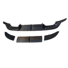 Volkswagen Golf 7/E-Golf 2012-2020 Difusor de Parachoques Trasero (para R-Line HB 2012-2017, Carbono) foto 5
