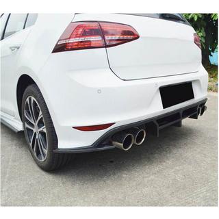 Difusor de Parachoques Trasero (para R-Line HB 2012-2017, Carbono) Volkswagen Golf 7/E-Golf 2012-2020 foto 3