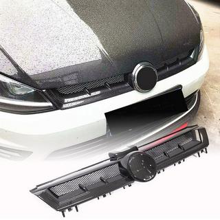 Parrilla delantera (para HB 2012-2017, Carbono Seco) Volkswagen Golf 7/E-Golf 2012-2020 foto 1