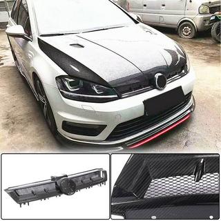 Parrilla delantera (para HB 2012-2017, Carbono Seco) Volkswagen Golf 7/E-Golf 2012-2020 foto 2