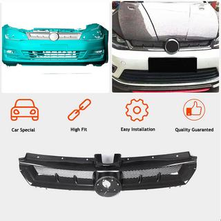 Parrilla delantera (para HB 2012-2017, Carbono Seco) Volkswagen Golf 7/E-Golf 2012-2020 foto 3