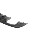 Volkswagen Golf 7/E-Golf 2012-2020 Difusor de parachoques trasero (para R-Line HB 2017-2020, Carbono) foto 7