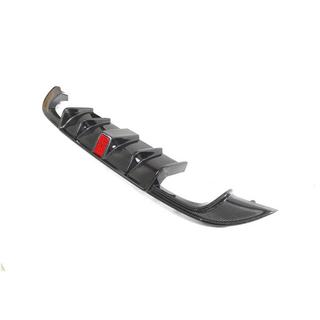 Difusor de parachoques trasero (para R-Line HB 2017-2020, Carbono) Volkswagen Golf 7/E-Golf 2012-2020 foto 2