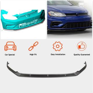 Labio Delantero Paragolpes V1 para R/R-Line 2017-2020 Carbono Volkswagen Golf 7/E-Golf 2012-2020 foto 2