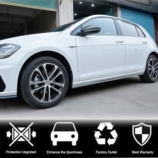 Faldones Laterales (para R/R-Line 2017-2020, Carbono) Volkswagen Golf 7/E-Golf 2012-2020 foto 2