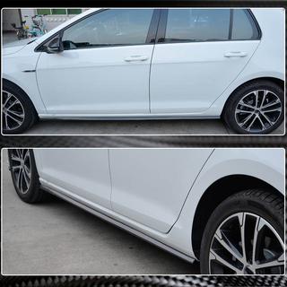Faldones Laterales (para R/R-Line 2017-2020, Carbono) Volkswagen Golf 7/E-Golf 2012-2020 foto 3