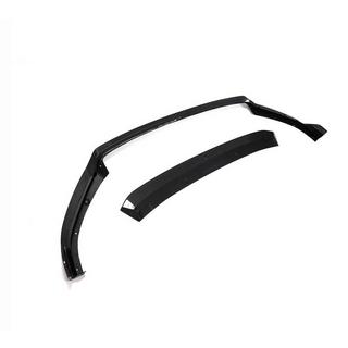 Labio delantero parachoques V2 (para R/R-Line 2017-2020, Carbono) Volkswagen Golf 7/E-Golf 2012-2020 foto 4