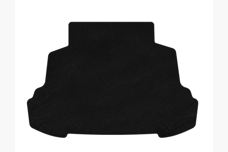 BYD F3 2005-2013 Alfombrilla de maletero textil Premium (SD, Negro) Image