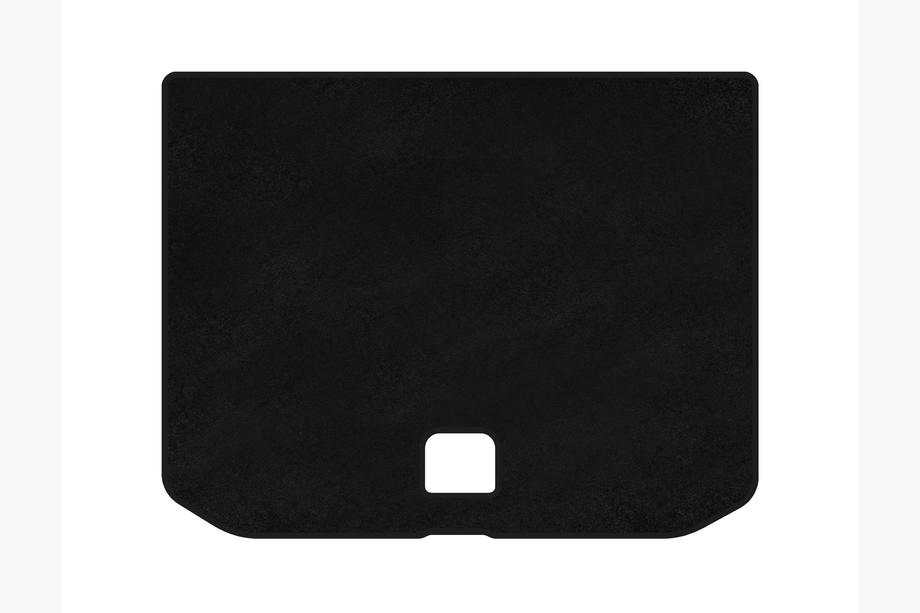 Audi A3 2012-2020 Alfombrilla de maletero textil Premium (para E-tron, Sportback, Negro) Image