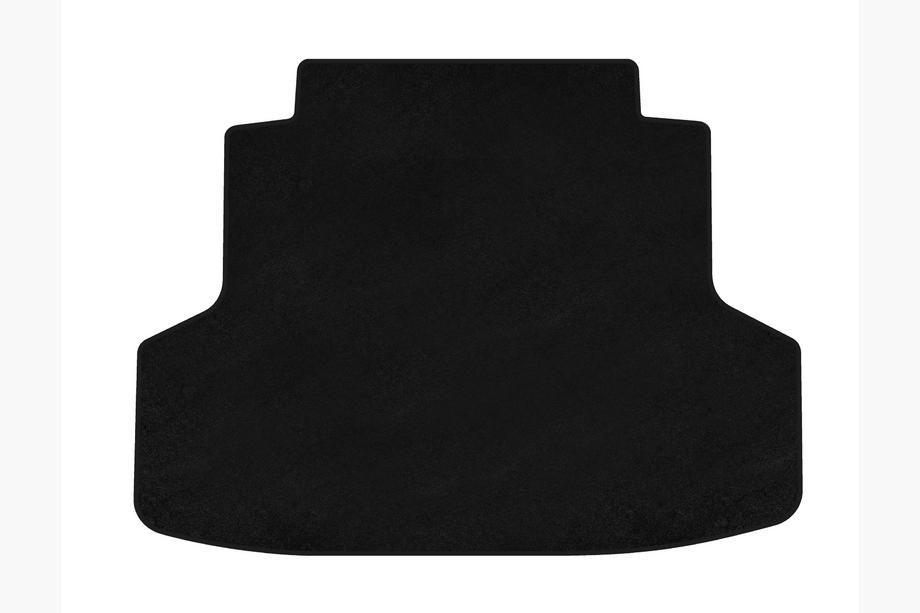 Chery E5 2011-2016 Alfombrilla de maletero textil Premium (Negro) Image