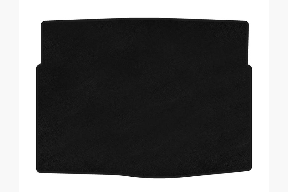 Citroen C-3 Aircross 2017-2024 Alfombrilla de maletero textil Premium (Negro) Image
