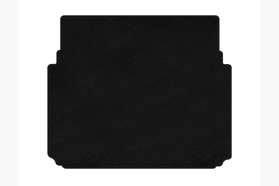 Citroen C5 Aircross 2017-2025 Alfombrilla de maletero textil Premium (Superior, Negro) Image