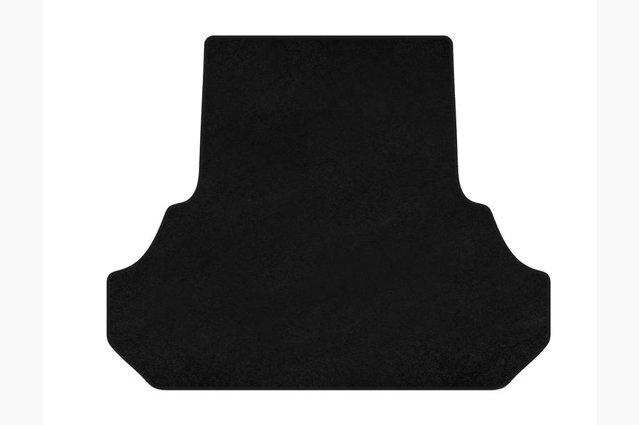 Dodge Charger 2010-2023 Alfombrilla de maletero textil Premium (2015-2023, SD, Negro) Image
