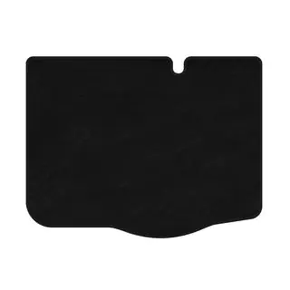 Alfombrilla de maletero textil Premium (HB, 5 puertas, Pre-Restyling, Negro)
