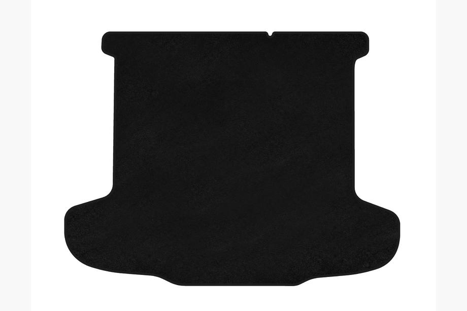 Fiat Tipo 2016- Alfombrilla de maletero textil Premium (SD, Negro) Image