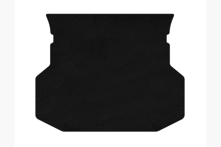 Geely MK 2006-2014 Alfombrilla de maletero textil Premium (SD, Negro) Image