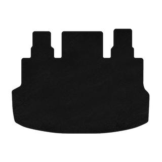 Alfombrilla de maletero textil Premium (1+1,5/9 plazas, Negro)