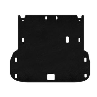 Alfombrilla de maletero textil Premium para 2ª fila, Negro