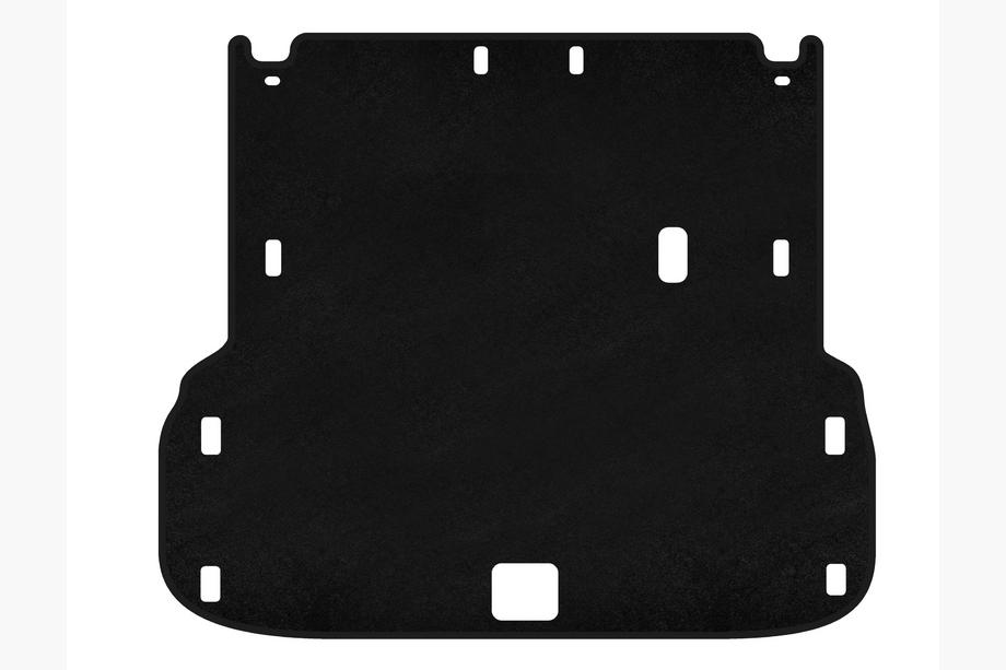 Infiniti QX60 2016-2021 Alfombrilla de maletero textil Premium para 2ª fila, Negro Image