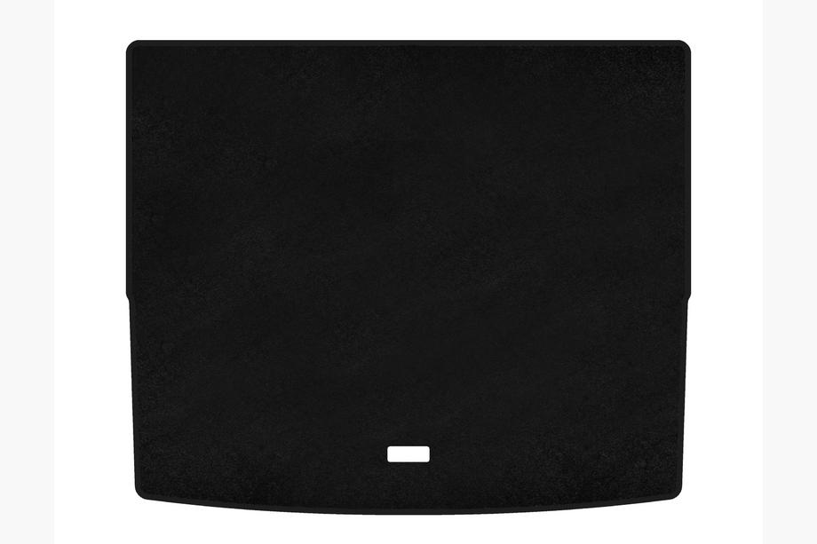 Jeep Cherokee KL 2013- Alfombrilla de maletero textil Premium (2018+, superior, Negro) Image