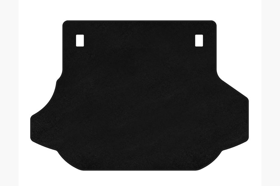 Kia Carens 1999-2012 Alfombrilla de maletero textil Premium (Negro) Image