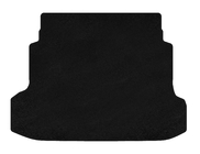 Kia Cerato 2 2010-2013 Alfombrilla de maletero textil Premium (SD, Negro) foto 1