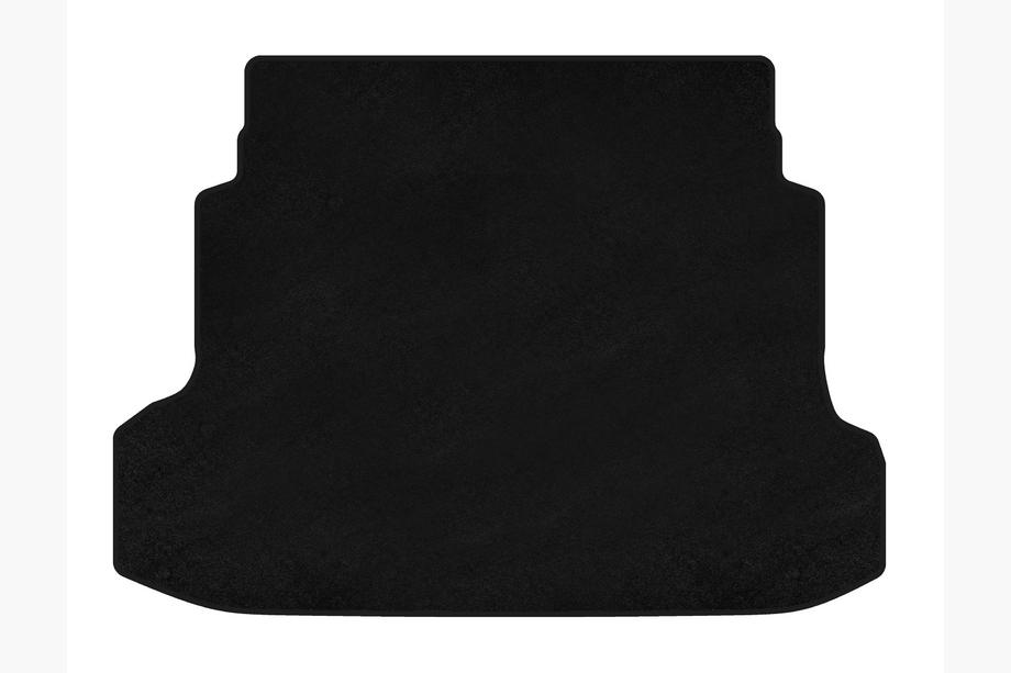 Kia Cerato 2 2010-2013 Alfombrilla de maletero textil Premium (SD, Negro) Image