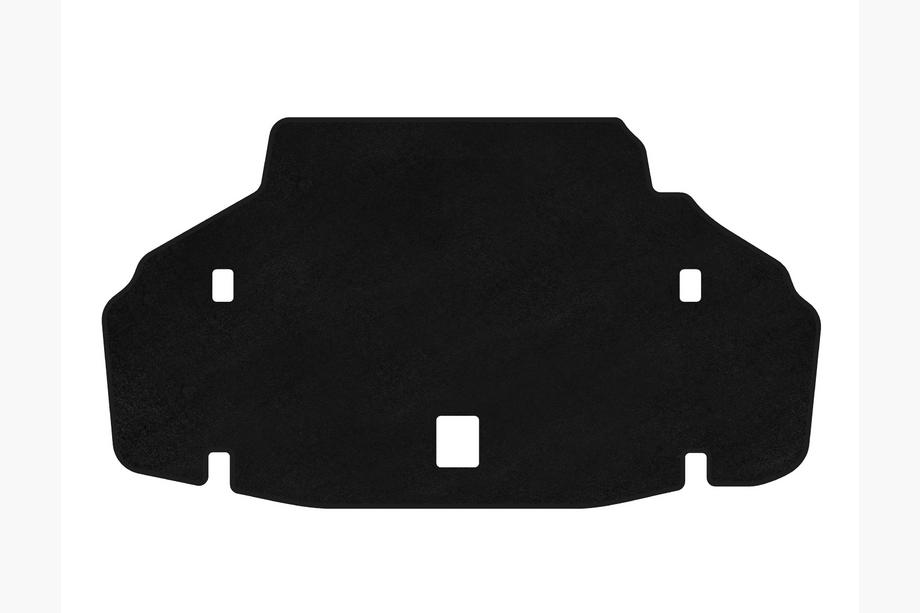 Lexus LS 2007-2017 Alfombrilla de maletero textil Premium (2007-2010, SD, Base larga, Negro) Image