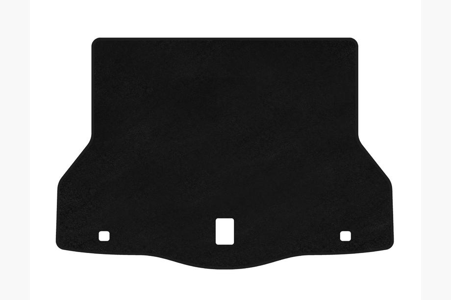 Mercedes CLA C117 2013-2019 Alfombrilla de maletero textil Premium (SD, Negro) Image