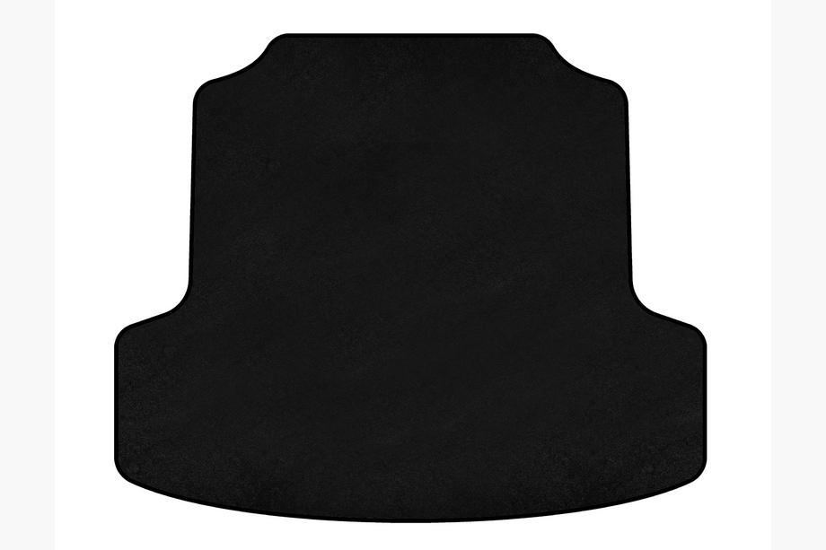 Nissan Altima 2012-2018 Alfombrilla de maletero textil Premium (SD, Negro) Image