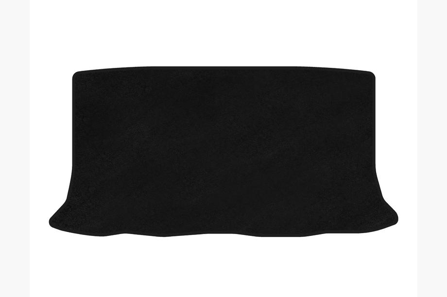 Nissan Micra K12 2003-2010 Alfombrilla de maletero textil Premium (HB, Negro) Foto 1