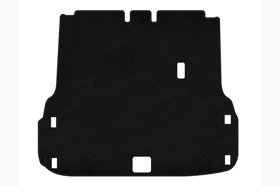 Nissan Pathfinder R52 2012-2021 Alfombrilla de maletero textil Premium (Negro) Image