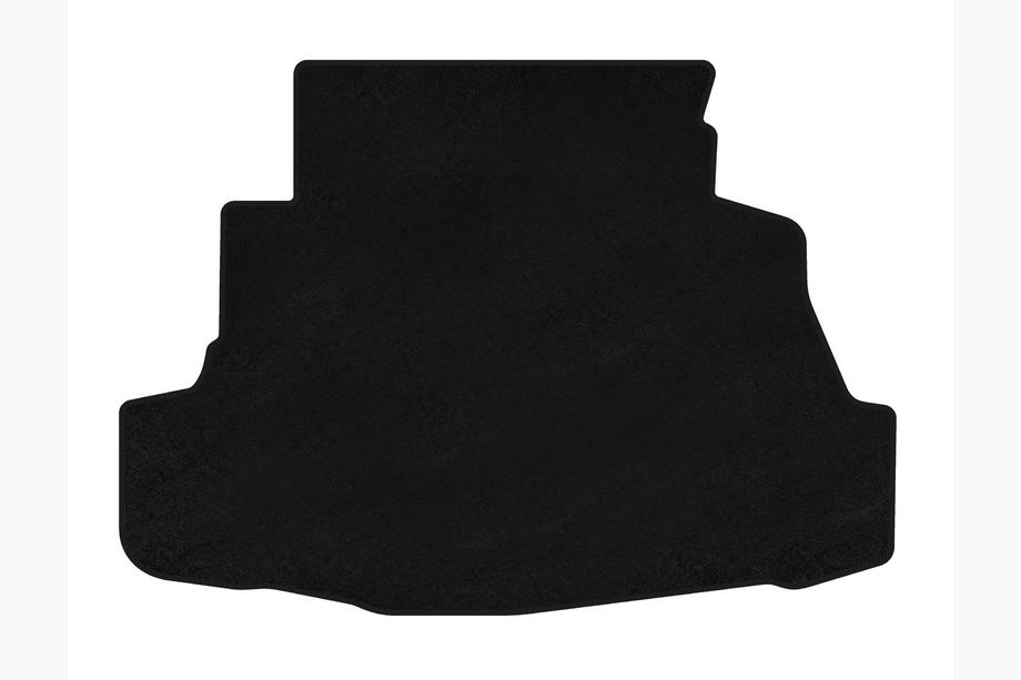 Nissan Primera P12 2002–2007 Alfombrilla de maletero textil Premium (SD, Negro) Foto 1