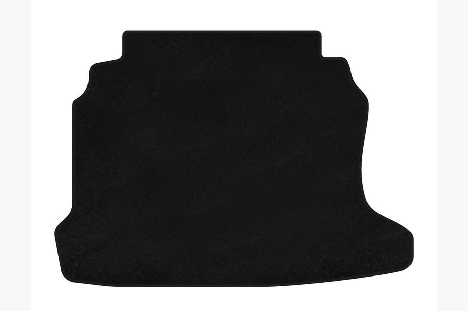 Opel Astra G classic 1998-2012 Alfombrilla de maletero textil Premium (SD, Negro) Image