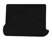 Opel Combo 2002–2012 Alfombrilla de maletero textil Premium (Negro) foto 1
