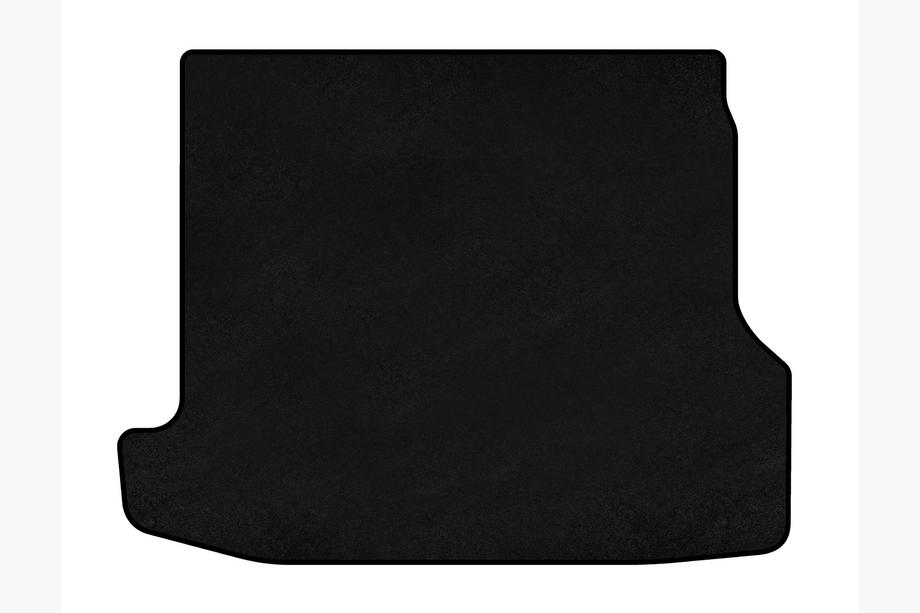 Opel Frontera 1998-2003 Alfombrilla de maletero textil Premium (5 puertas, Negro) Foto 1
