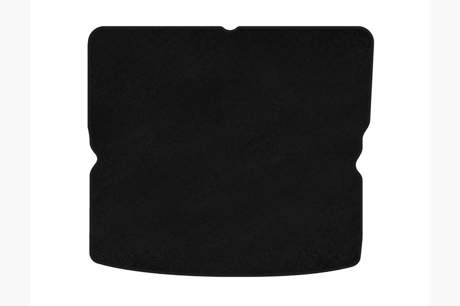 Opel Zafira B 2005–2011 Alfombrilla de maletero textil Premium (cubre la 3ª fila, Negro) Foto 1