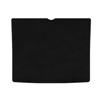 Alfombrilla de maletero textil Premium (7 plazas, Negro)