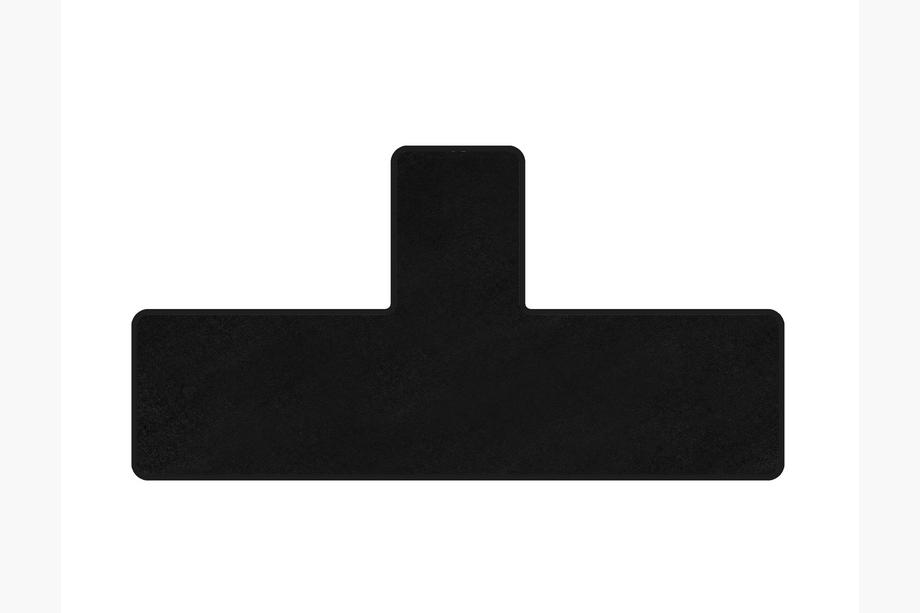 Renault Kangoo 2008–2020 Alfombrilla de maletero textil Premium (5 puertas/7 plazas, Negro) Image