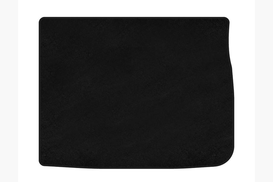 Renault Scenic/Grand 2003-2009 Alfombrilla de maletero textil Premium (Negro) Image