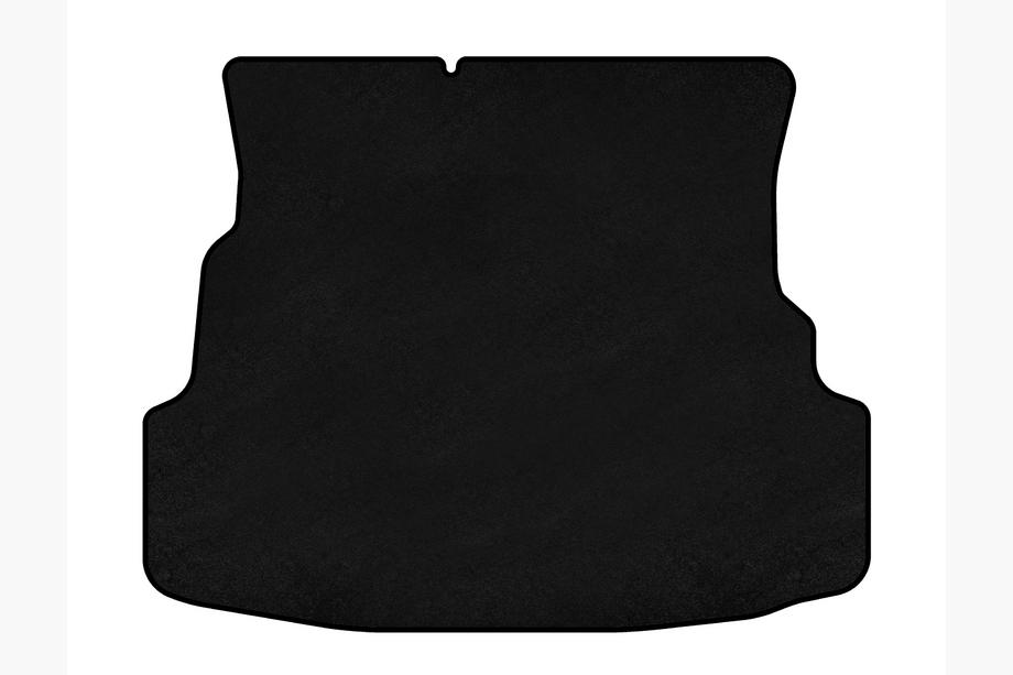 Renault Symbol 2008-2013 Alfombrilla de maletero textil Premium (SD, Negro) Foto 1
