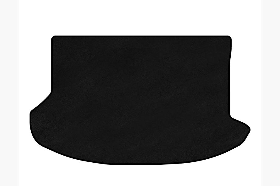 Subaru Impreza 2007-2011 Alfombrilla de maletero textil Premium (HB, Negro) Image