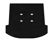 Toyota Fortuner 2006-2015 Alfombrilla de maletero textil Premium (Negro) foto 1