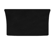 Volkswagen Fox 2003-2021 Alfombrilla de maletero textil Premium (HB, 3 puertas, Negro) foto 1